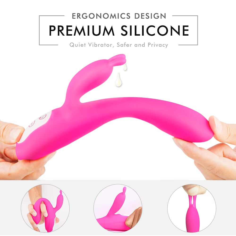 Vagina Clitoris Stimulation G Spot Rabbit Vibrator Heating Function Vibradores Juguetes Sexualespara Mujer for Women