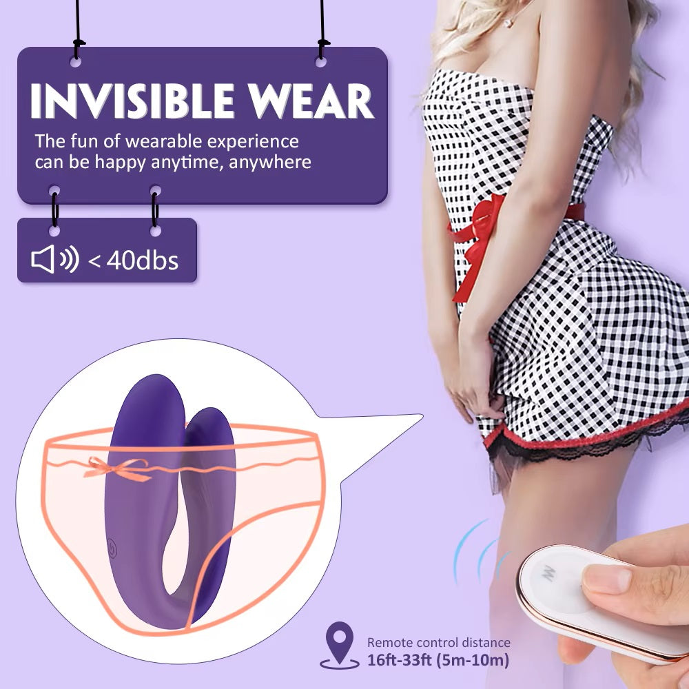 Vibrator Panty Clit Stimulator Couple Vibrator Sex Toys for Woman Remote Controlled