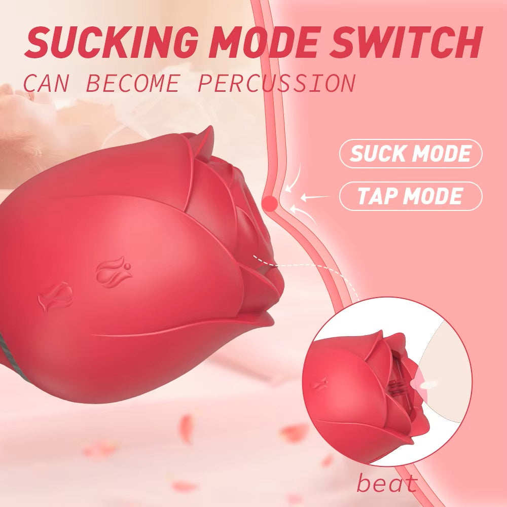 Forever Rose Toy Nipple Suckers Clitoral Sucking Vibrator Rose Tongue Vibrator Sex Toys for Woman