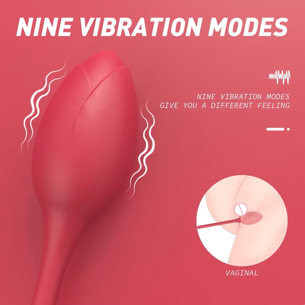 Forever Rose Toy Nipple Suckers Clitoral Sucking Vibrator Rose Tongue Vibrator Sex Toys for Woman
